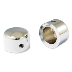Photo4: Short Chrome Wiper Shaft Cap