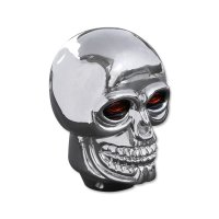 Plastic Skull Shift Knob Chrome