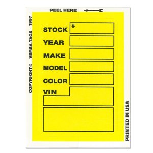 Photo2: Dealer Supply Window Sticker