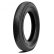 Photo1: Autobahn "R" Bias Style Black Wall Radial Tire 5.00 x 16 Inch (1)