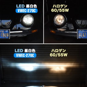 Photo4: LED headlight KIT 12V H4 3 point type