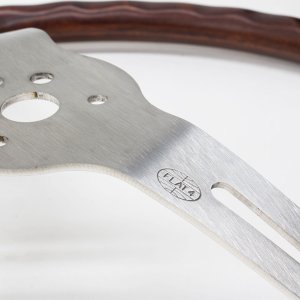 Photo4: FLAT4 GT Wood Steering Wheel