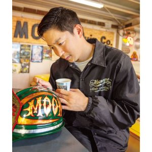 Photo2: MOON Signs & Pinstriping Studio Windbreaker