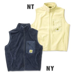 Photo3: 【30%OFF】MOON Label Fleece Full Zip Vest