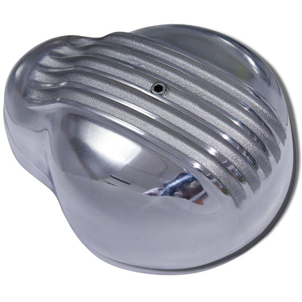 Photo1: MOON Original Finned Gourd Shape Air Cleaner Cover (1)
