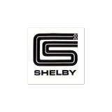 Photo: HOT ROD Sticker Carol Shelby Square Decal