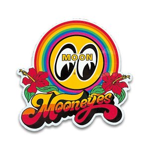 Photo: MOON Rainbow Decal