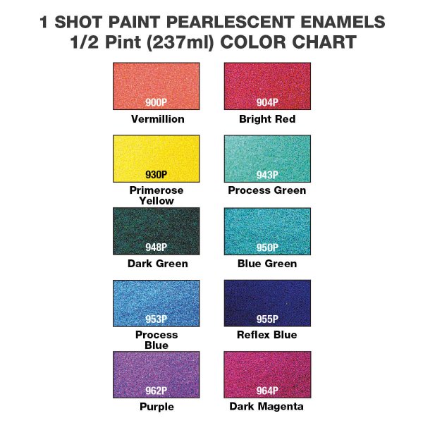 Photo2: Dark Green 948P - 1 Shot Paint Pearlescent Enamels (2)
