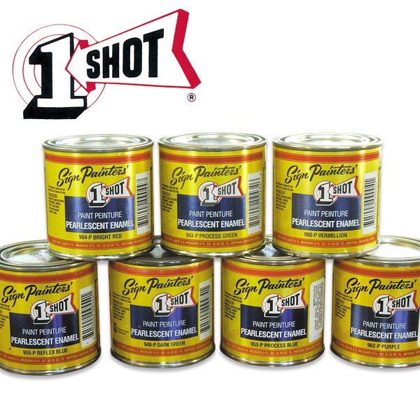 Photo1: 1 Shot Pearlescent Enamels (236 ml)  (10 Colors*) (1)