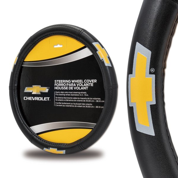 Photo2: CHEVROLET Steering Wheel Cover (2)