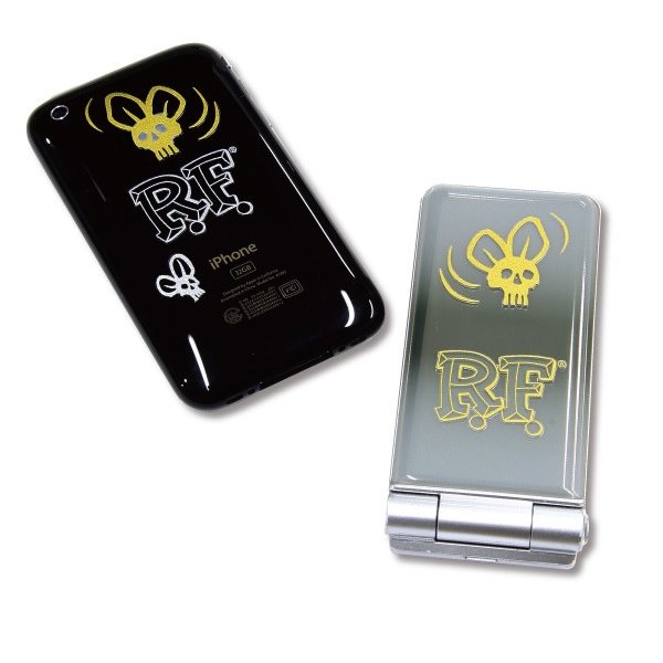 Photo4: Rat Fink Skull Fly Decal (4)
