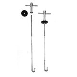 Photo: J Style T Bar Battery Hold-down  (Pair)