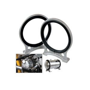 Photo: MOON CHOPPER OIL TANK BRACKETS