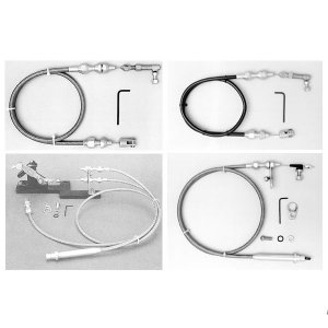 Photo: LOKAR Universal Black Throttle Cable