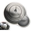 Photo2: MOON Original Finned Gourd Shape Air Cleaner Cover (2)