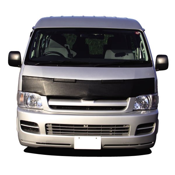 Photo2: MOONEYES Hood Guard Bra for 200 Series HIACE WIDE (2)