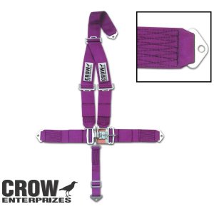 Photo: Standard latch & Link CROW Seat Belt  (Bolt in Mount)    (CROW1100)