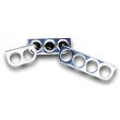 Photo1: Alumni Polish 2 1/16inch Gauge Pannel For 3 Gauge (1)