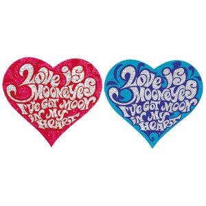 Photo: LOVE MOON Metal Decal
