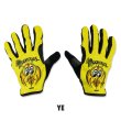 Photo2: MOON Pinstriping Mesh Gloves (2)