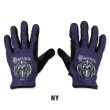 Photo3: MOON Pinstriping Mesh Gloves (3)