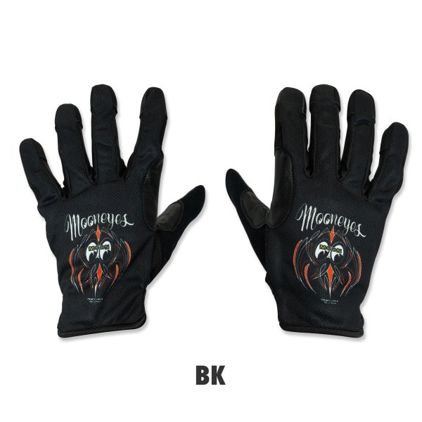Photo4: MOON Pinstriping Mesh Gloves (4)