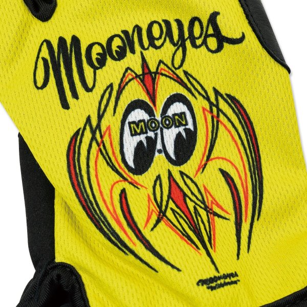 Photo6: MOON Pinstriping Mesh Gloves (6)