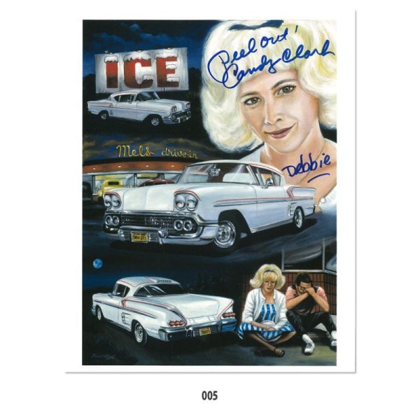 Photo2: American Graffiti Printings with Autograph  (B) (2)