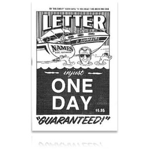 Photo: Ed "Big Daddy" Roth's Letter in Just ONE DAY*
