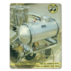 Photo: Moon Vintage Sign Plate 1973 Back Cover