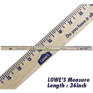 Photo: LOWES  Measure