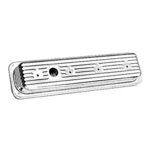 Photo: Chrome Steel Valve Covers 5.0-5.7L CHV '87 up Short
