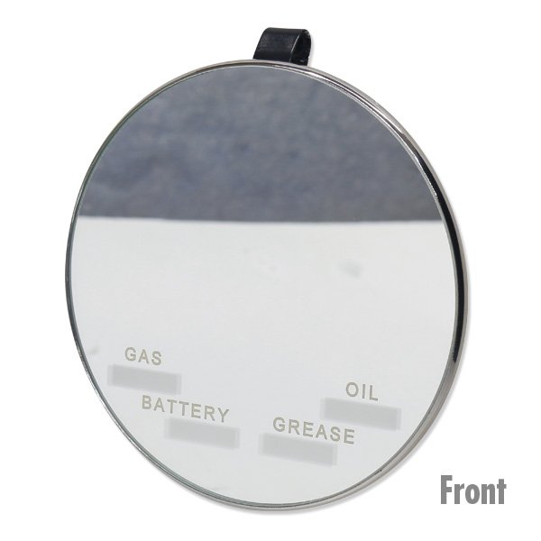 Photo2: Visor Vanity Mirror with Record (2)