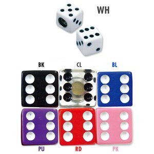 Photo: Dice Air Valve Caps