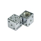 Photo: Chromed Dice Air Valve Caps