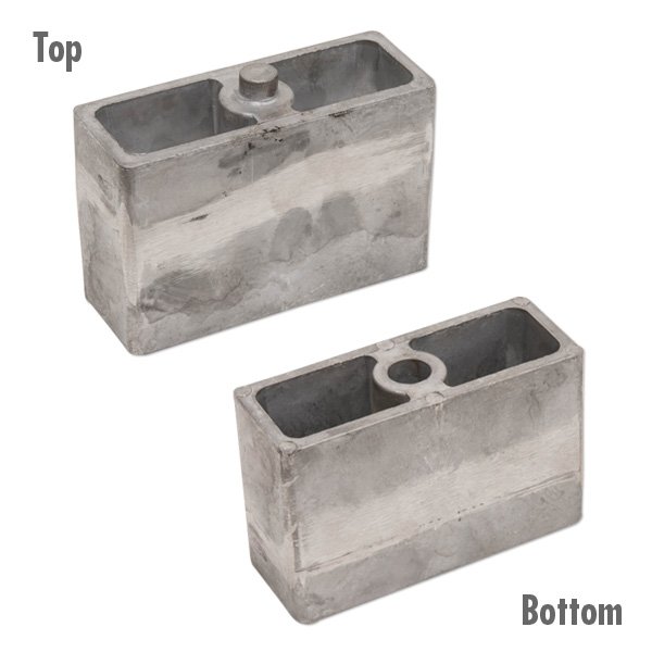 Photo2: Lowering Block - 3 inch Small Block (2)