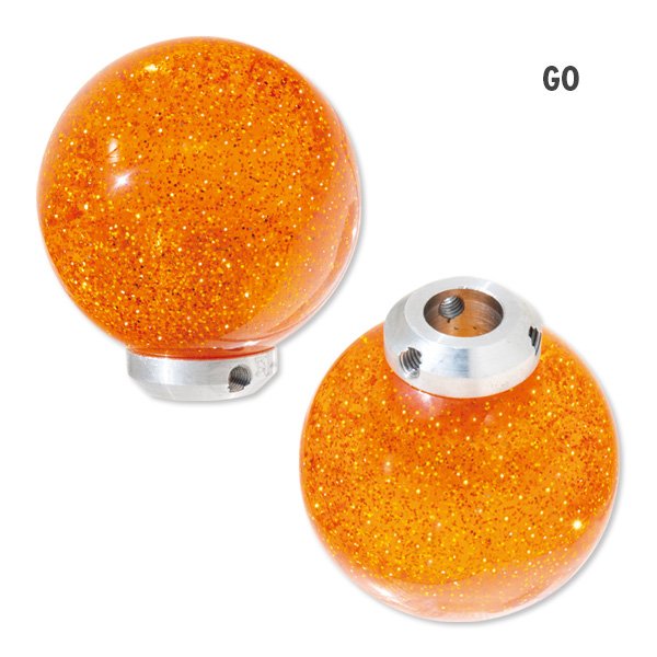 Photo2: Metal Flake Ball Shift Knob (2)