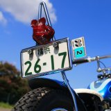 Photo: Reg. Tag Bracket Vertical
