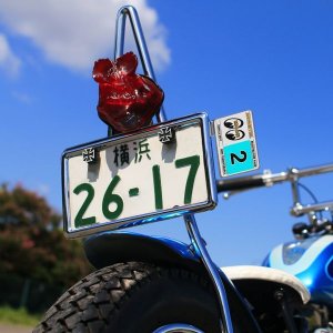 Photo: Reg. Tag Bracket Vertical