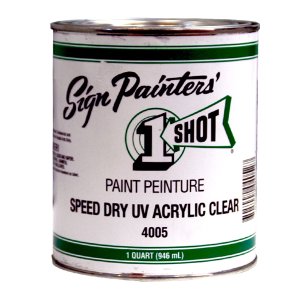 Photo: 1 Shot Speed Dry UV Acrylic Clear 4005
