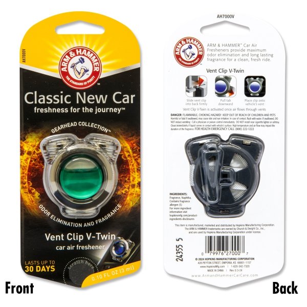 Photo1: Vent Clip Air Freshener V-Twin Engine (1)