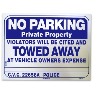 Photo: NO PARKING