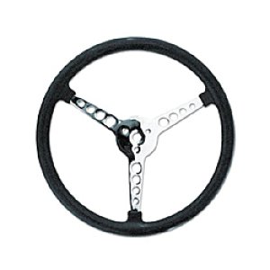 Photo: Bell Style Steering Wheel No Hole 4 Spoke  34cm