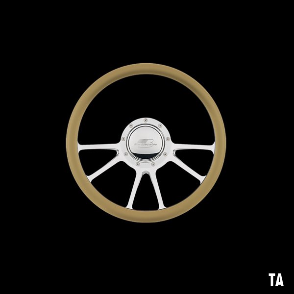 Photo2: Billet Specialties Steering Wheels Edge 35cm (2)