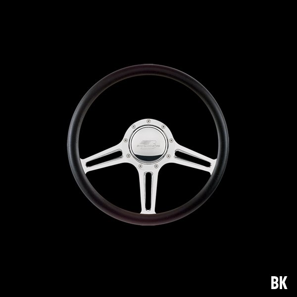Photo1: Billet Specialties Steering Wheels Speedway 35cm (1)
