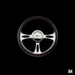 Photo1: Billet Specialties Steering Wheels Fast Lane 35cm (1)