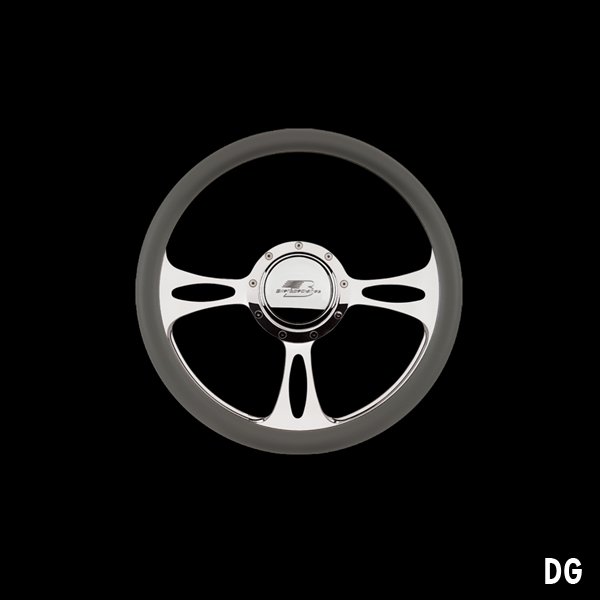 Photo4: Billet Specialties Steering Wheels Fast Lane 35cm (4)