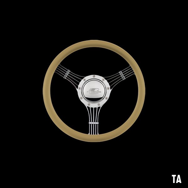 Photo2: Billet Specialties Steering Wheels Banjo 35cm (2)