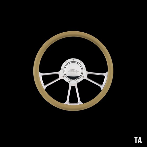 Photo2: Billet Specialties Steering Wheels Vintec 35cm (2)