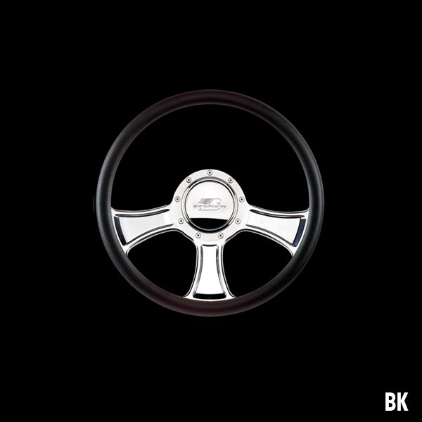 Photo1: Billet Specialties Steering Wheels Chicayne 35cm (1)